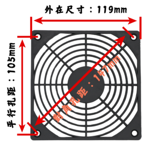 SD-120 單片塑膠網 — 1